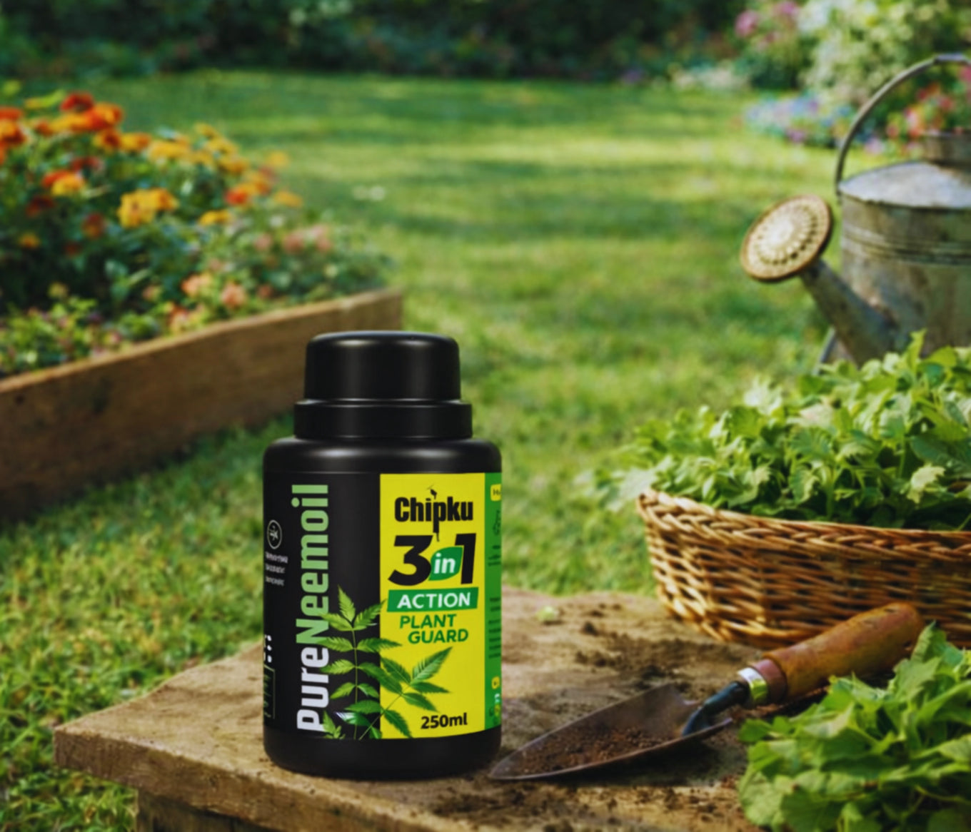 Chipku Organic Neem Oil for Plants 250ml