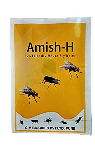 Amish-H Eco Friendly Housefly attractant Bait - Pack of 5