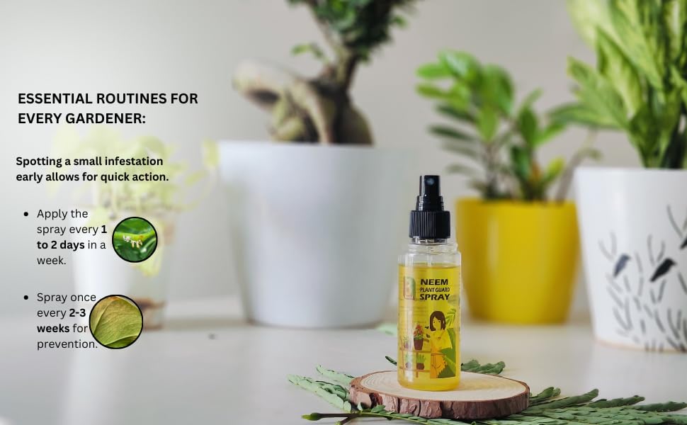 B Natural Herbal Pureneem Spray 100ml | Assured Results for Mealy Bugs 100 ml pack of 2