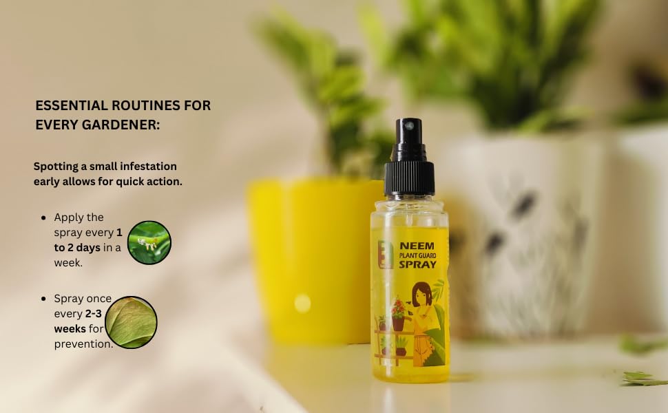 B Natural Herbal Pureneem Spray 100ml | Assured Results for Mealy Bugs 100 ml pack of 2