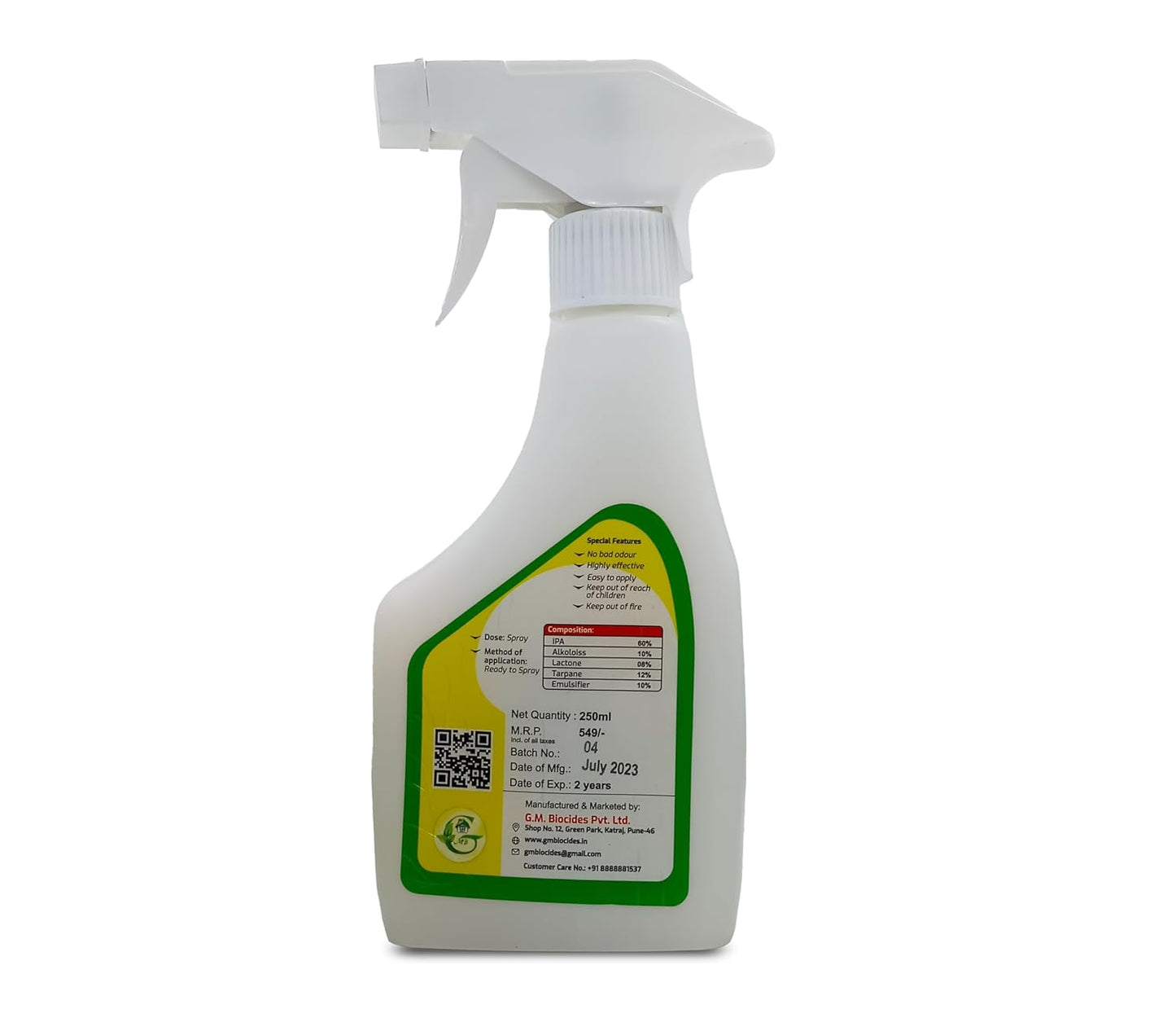 Amish - All-in-One Insect repellent Herbal Spray For Home - 250 ml