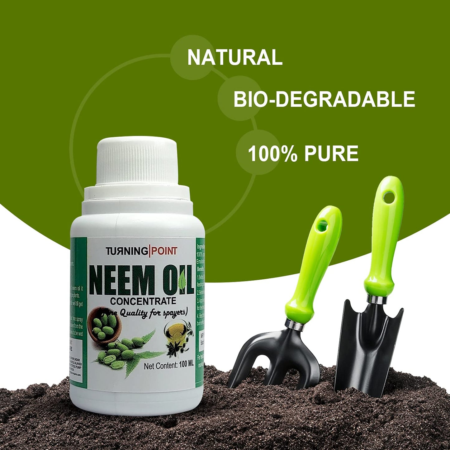 Chipku Pure Cold Pressed Water-soluble Neem Oil - 100 ml