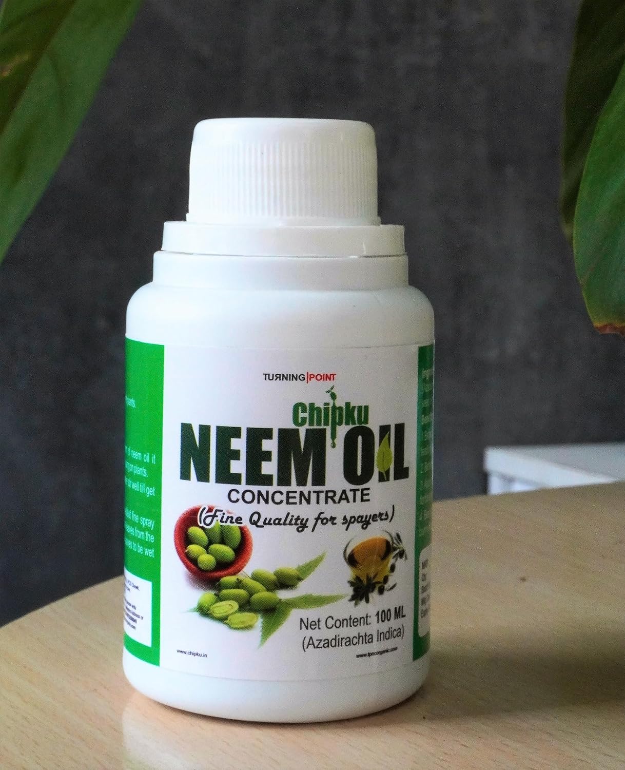 Chipku Pure Cold Pressed Water-soluble Neem Oil - 100 ml