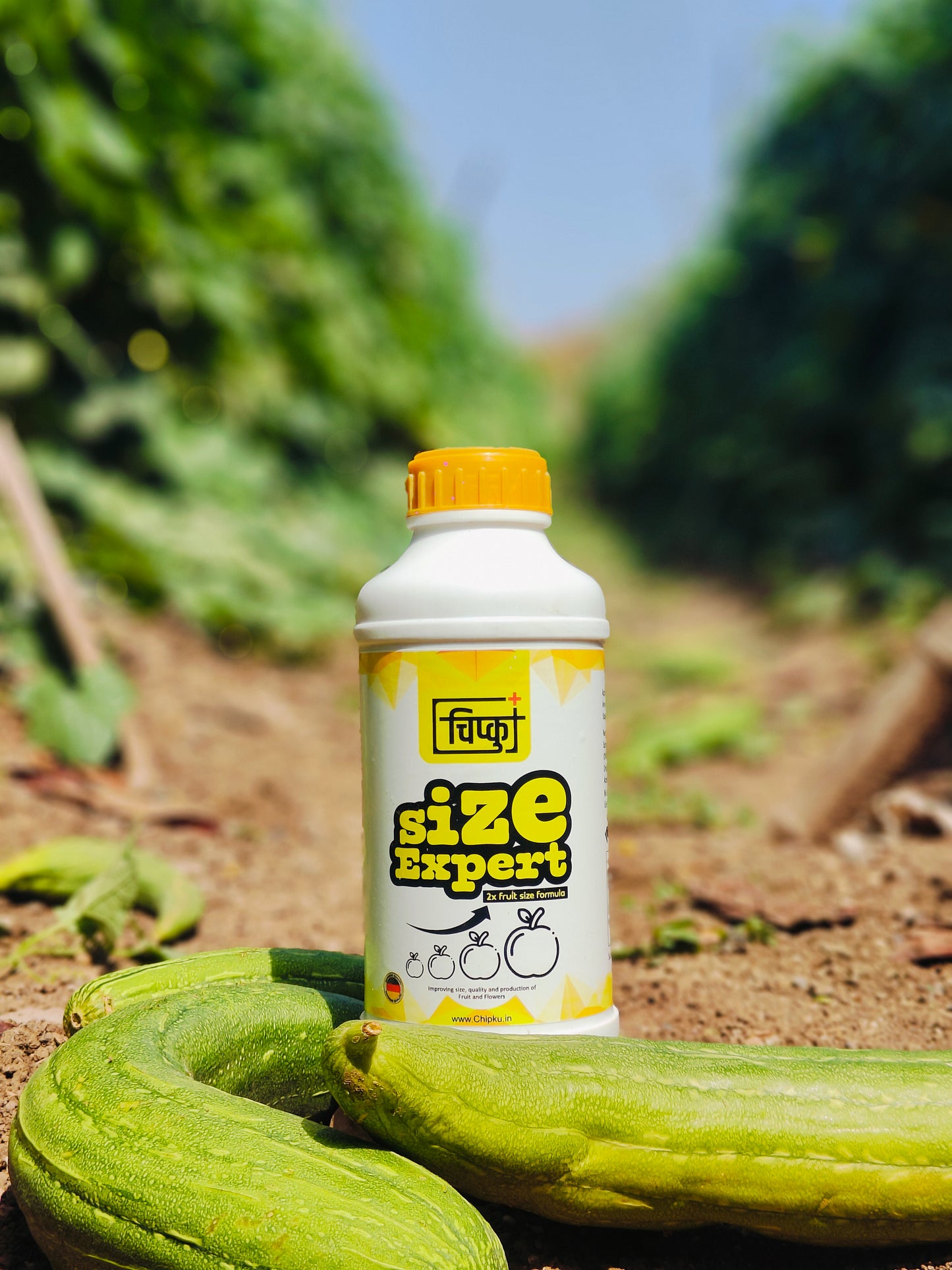 Chipku - Size expert It increase size, Length, weight of plant steam, leaf, fruit and flowers - 500 ml