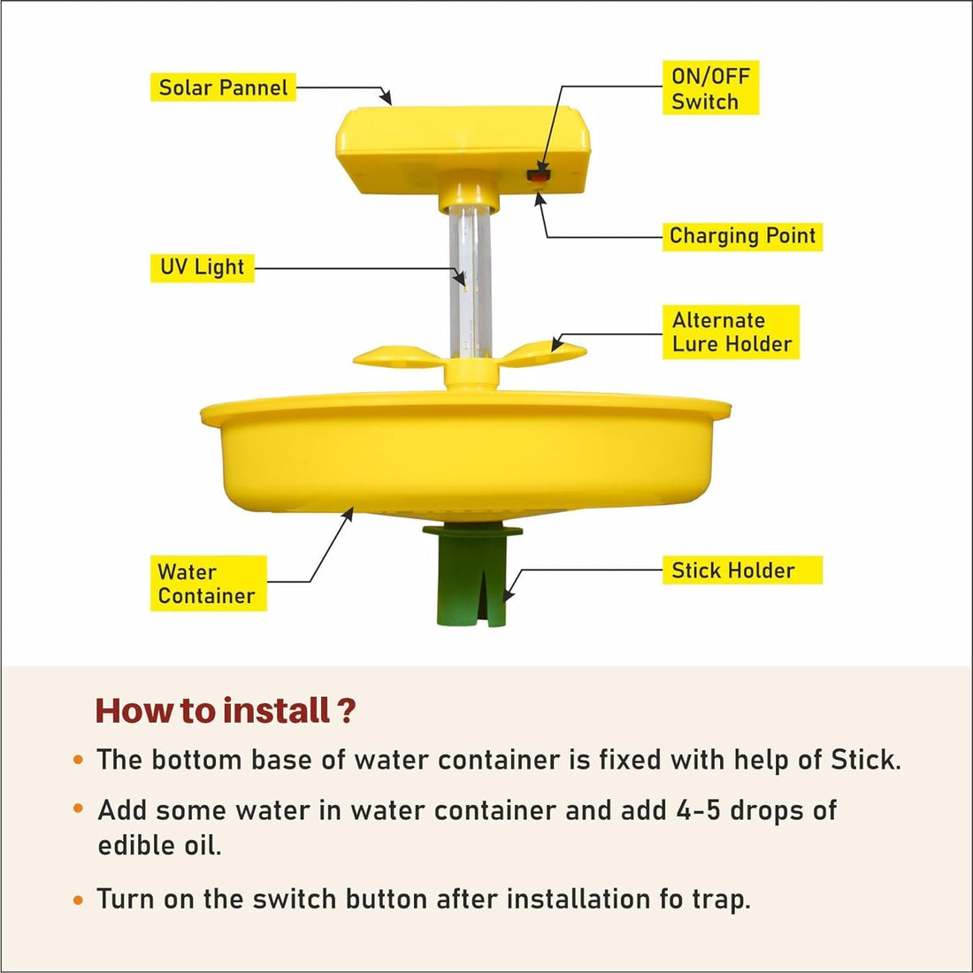 Mini Solar Trap Benefits for Farmers