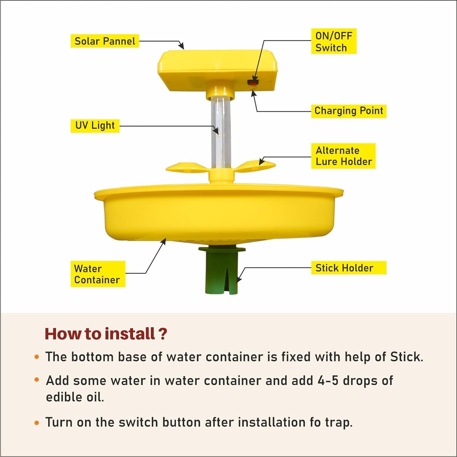 Mini Solar Trap Benefits for Farmers