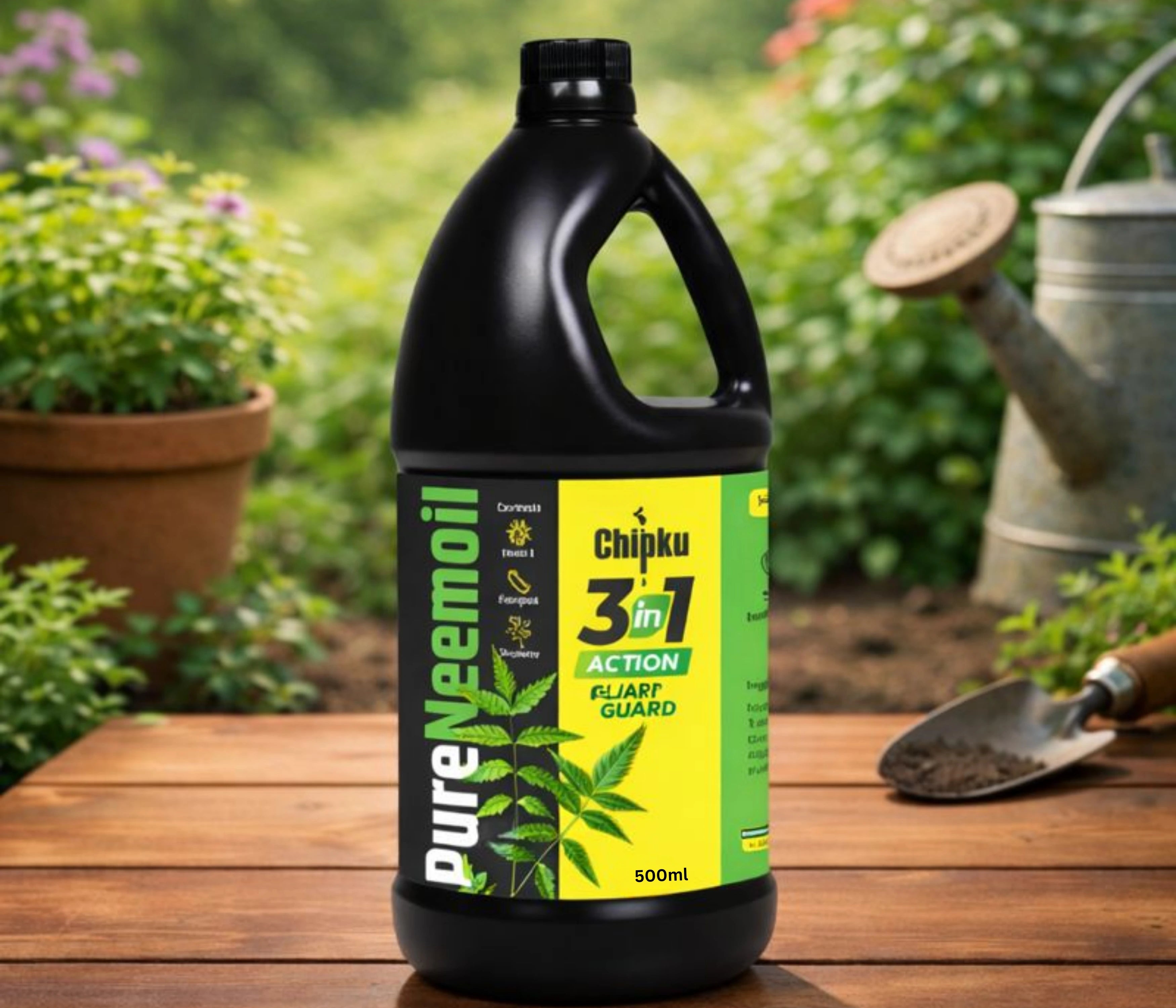 Chipku Organic Neem Oil for Plants 500ml