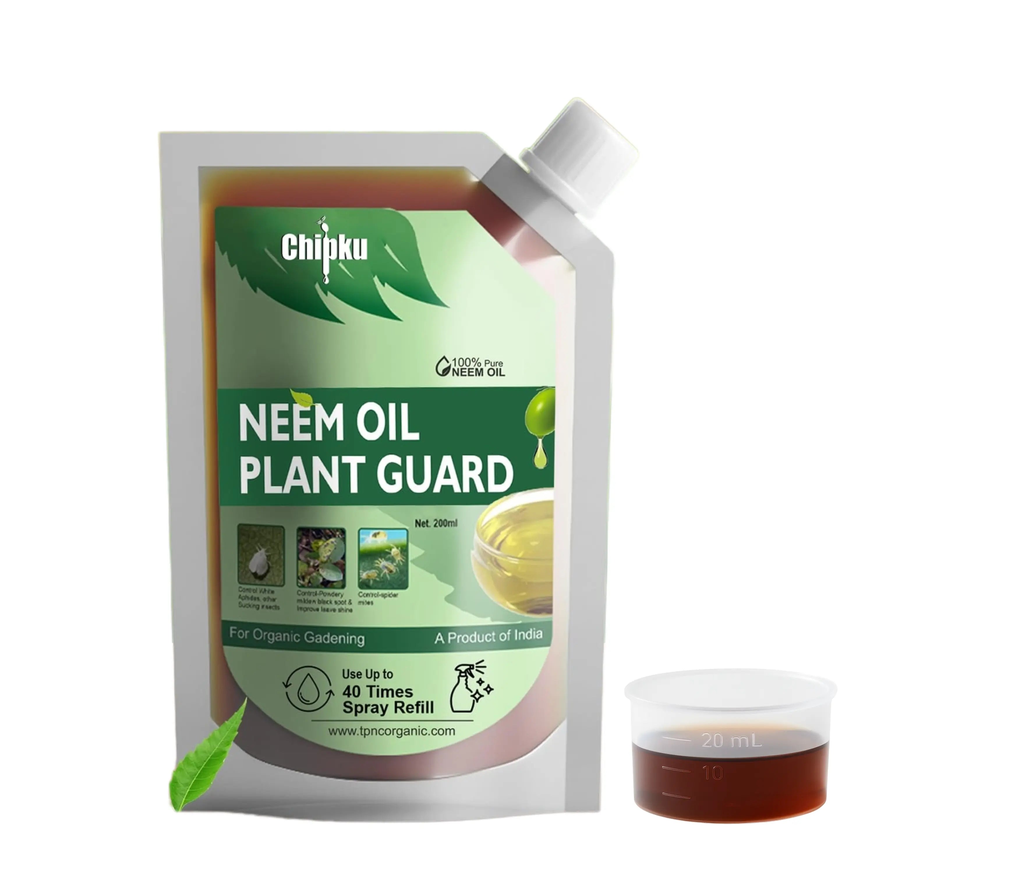 Chipku Neem Oil Plant Guard  200ml Pack of 2