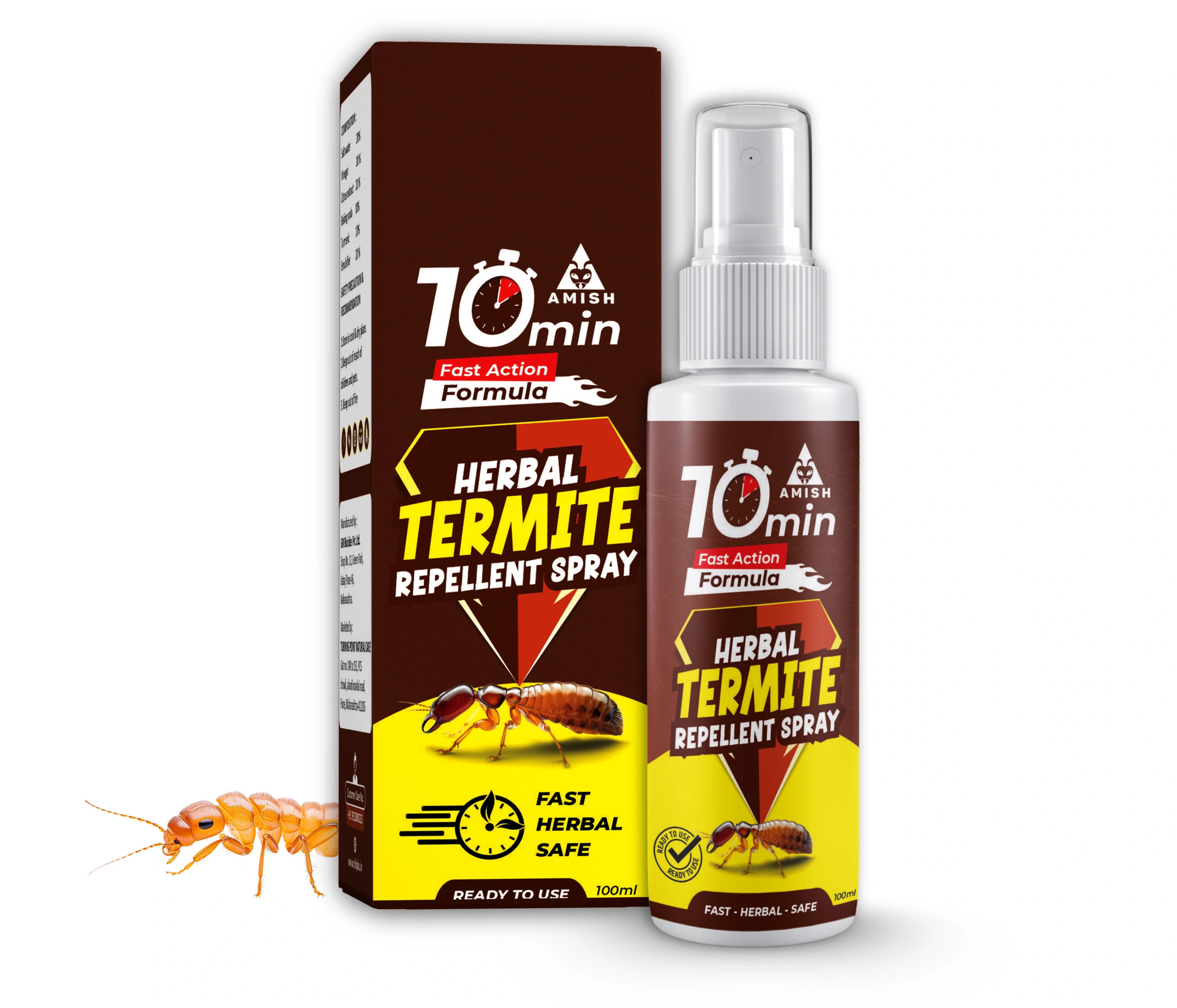 Amish Herbal Termite Spray-100ml