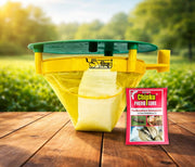 Chipku Pheromone Trap Funnel with Pink Bollworm Lure for Catch Moth of Pink Bollworm (pectinophora Gossippiella)