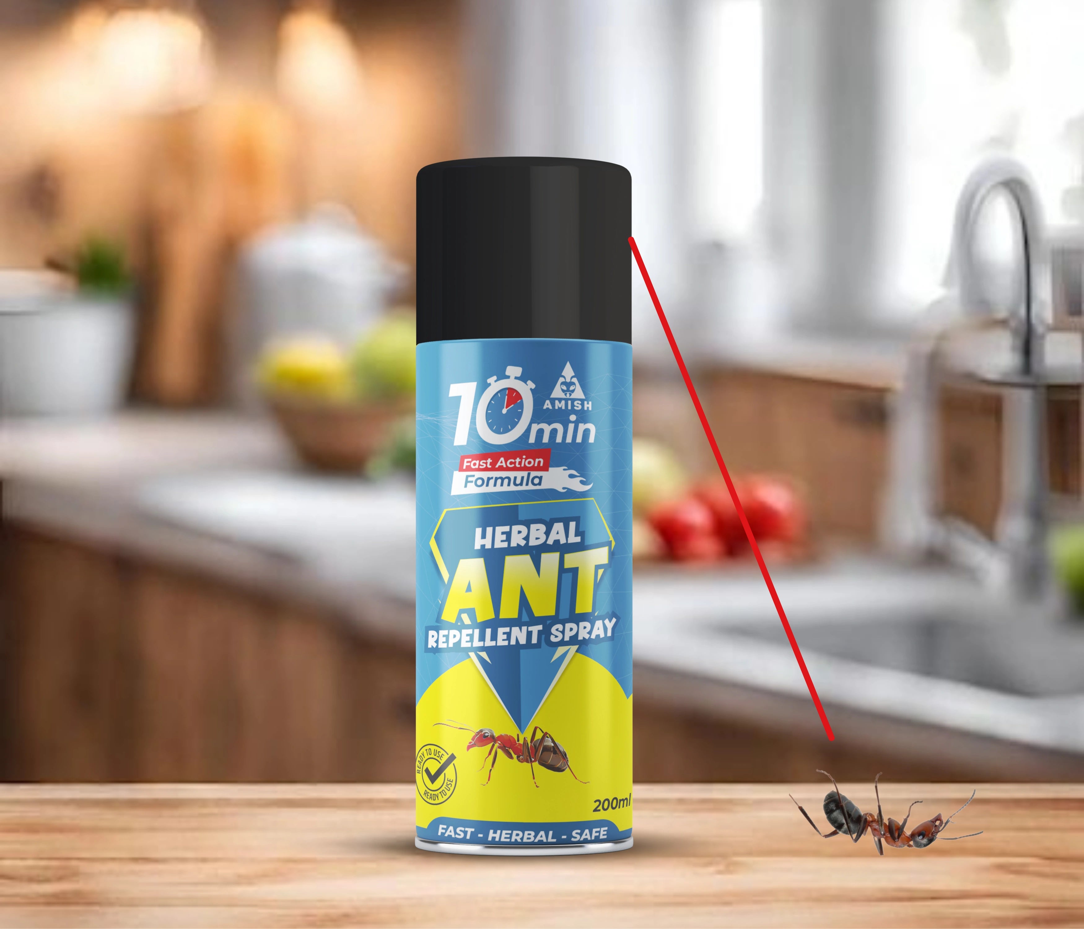 Amish Herbal Ant Spray Aerosol -200ml