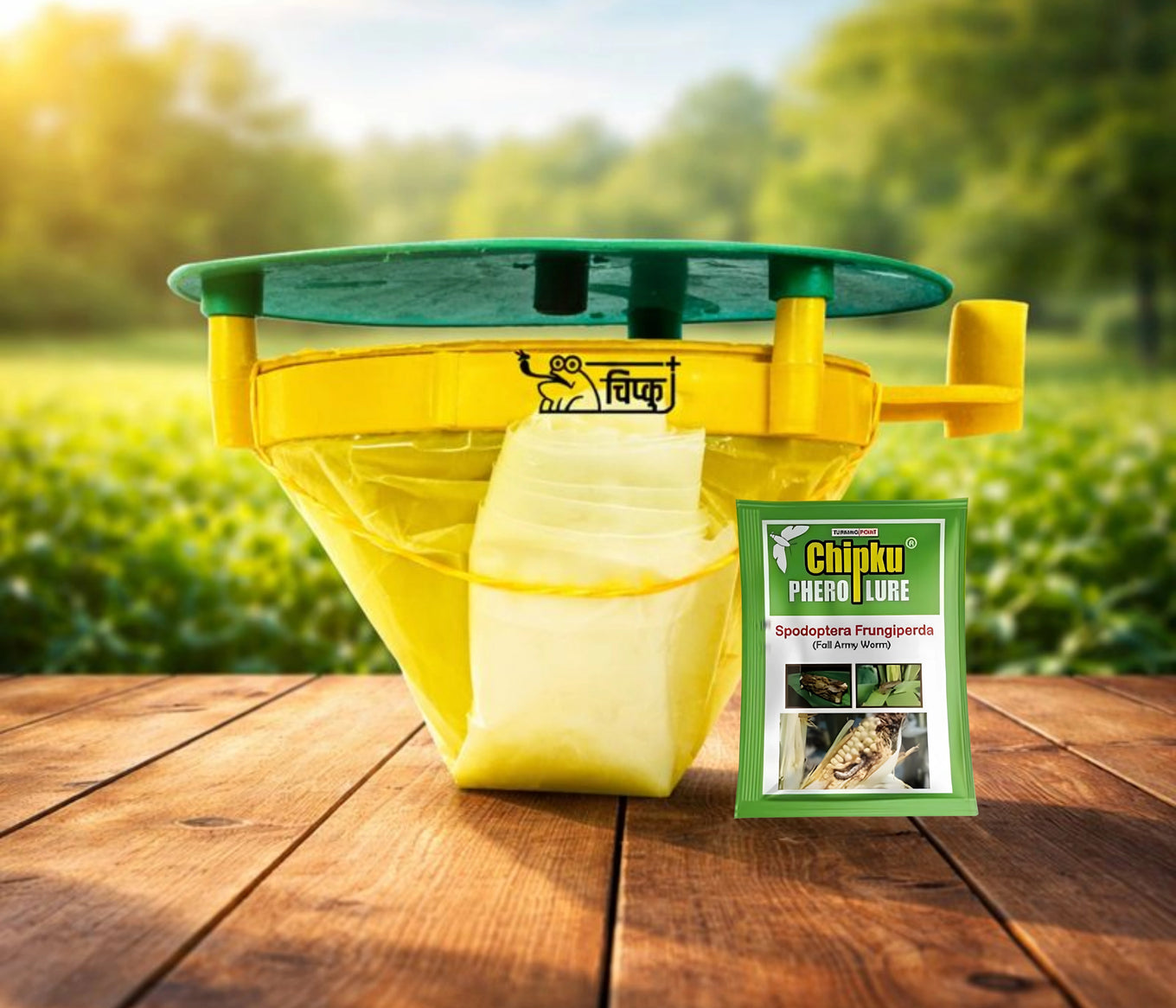 Chipku Funnel Trap with Fall Armyworm Lure – Pack of 10