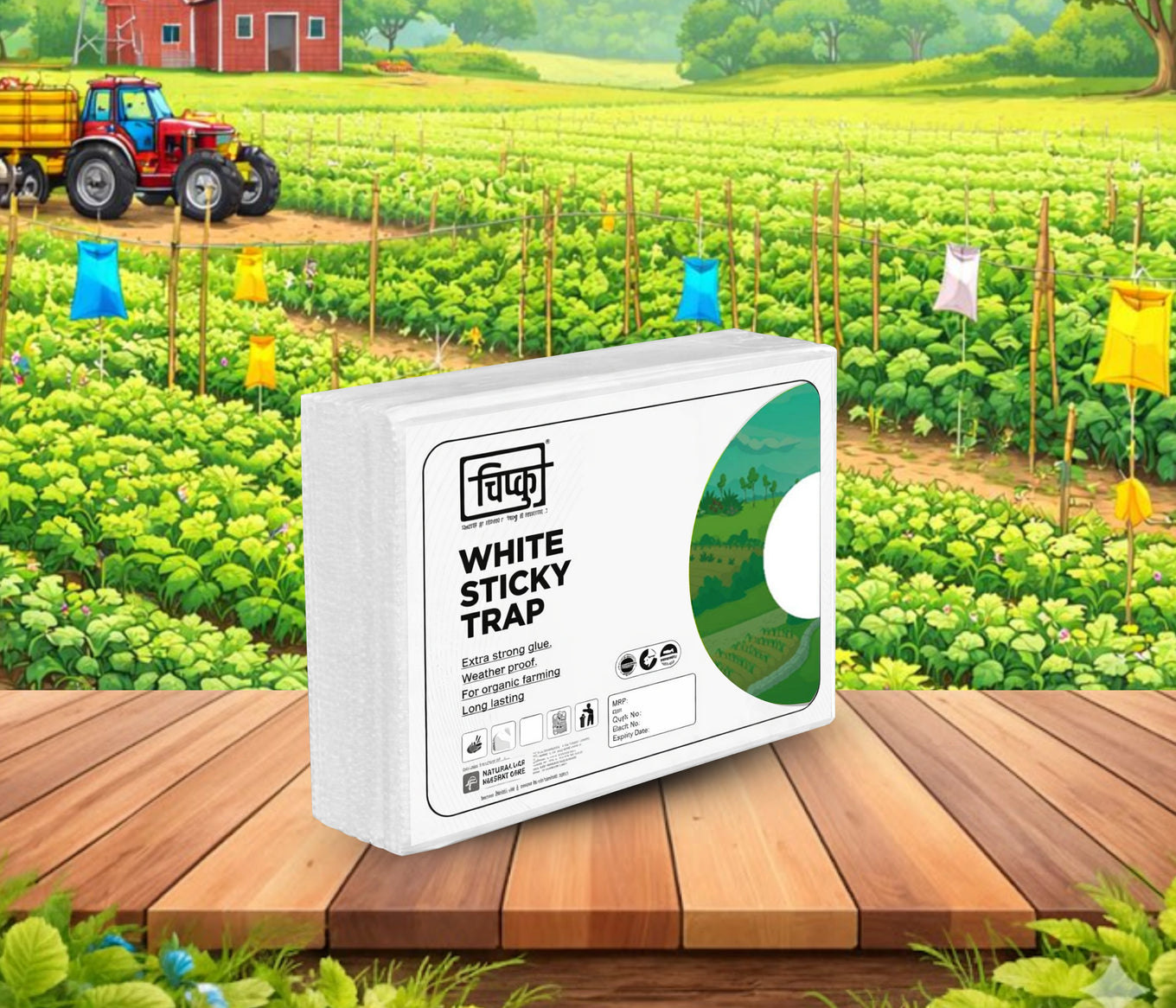 Chipku A5 White Sticky Insect Trap