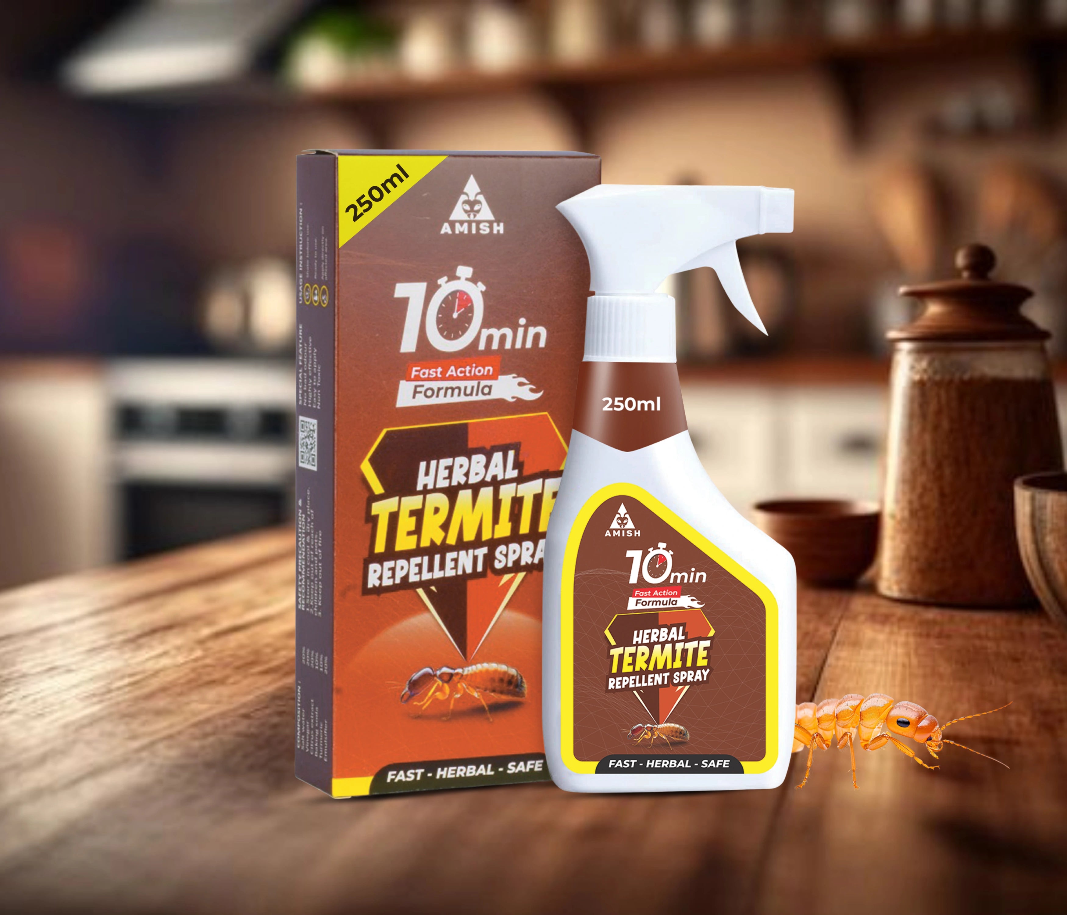 Amish Herbal Termite Spray-250ml