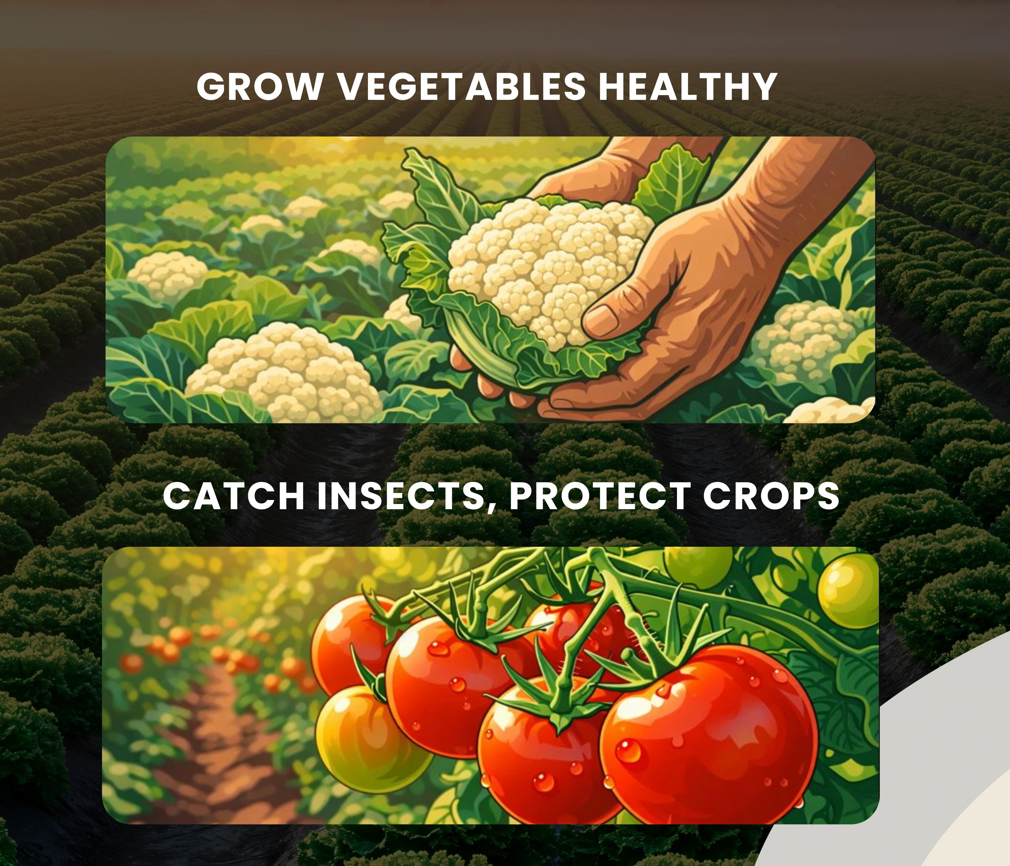 Chipku A5 Yellow & Blue Sticky Trap for Insects Pack of 10