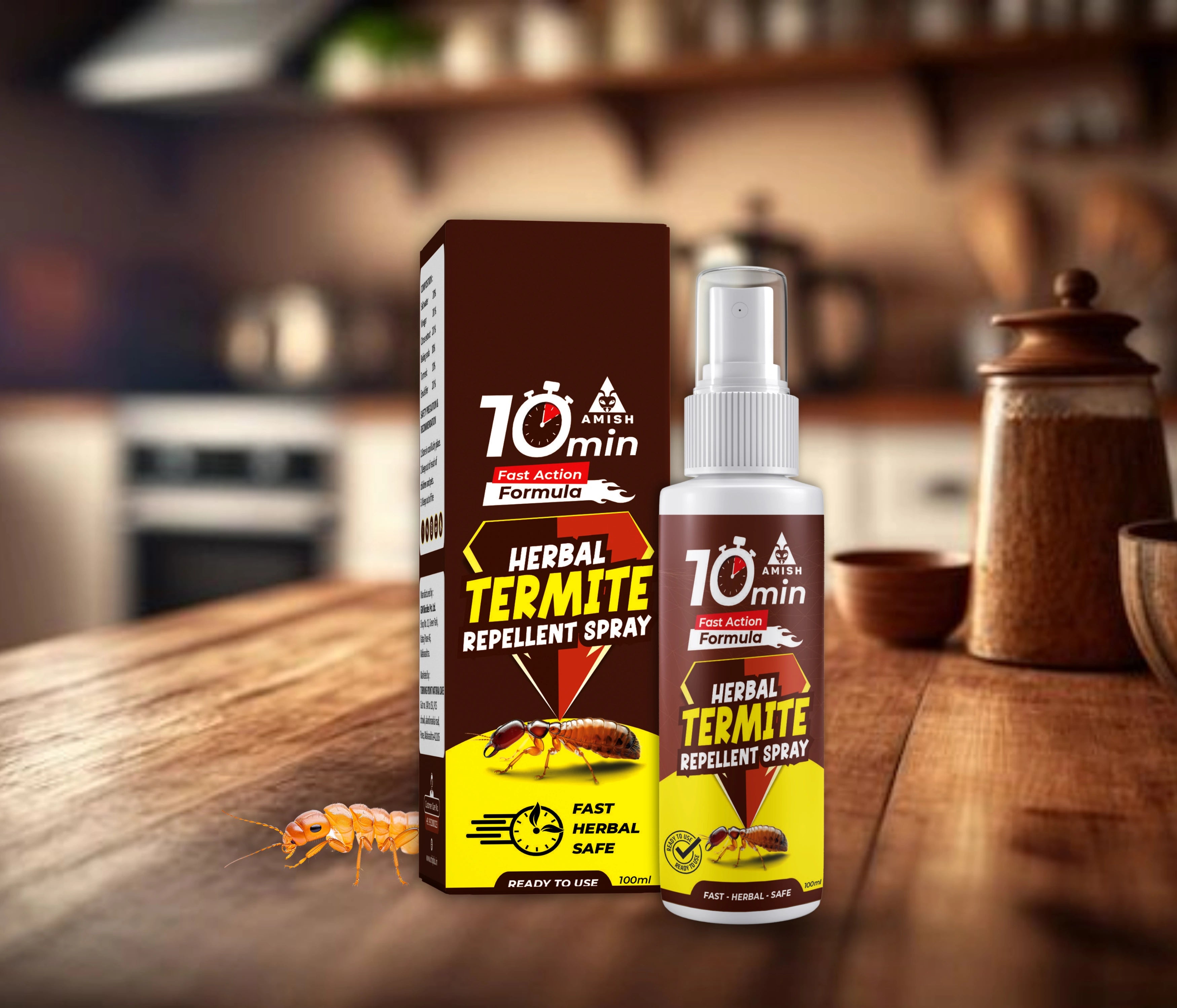 Amish Herbal Termite Spray-100ml