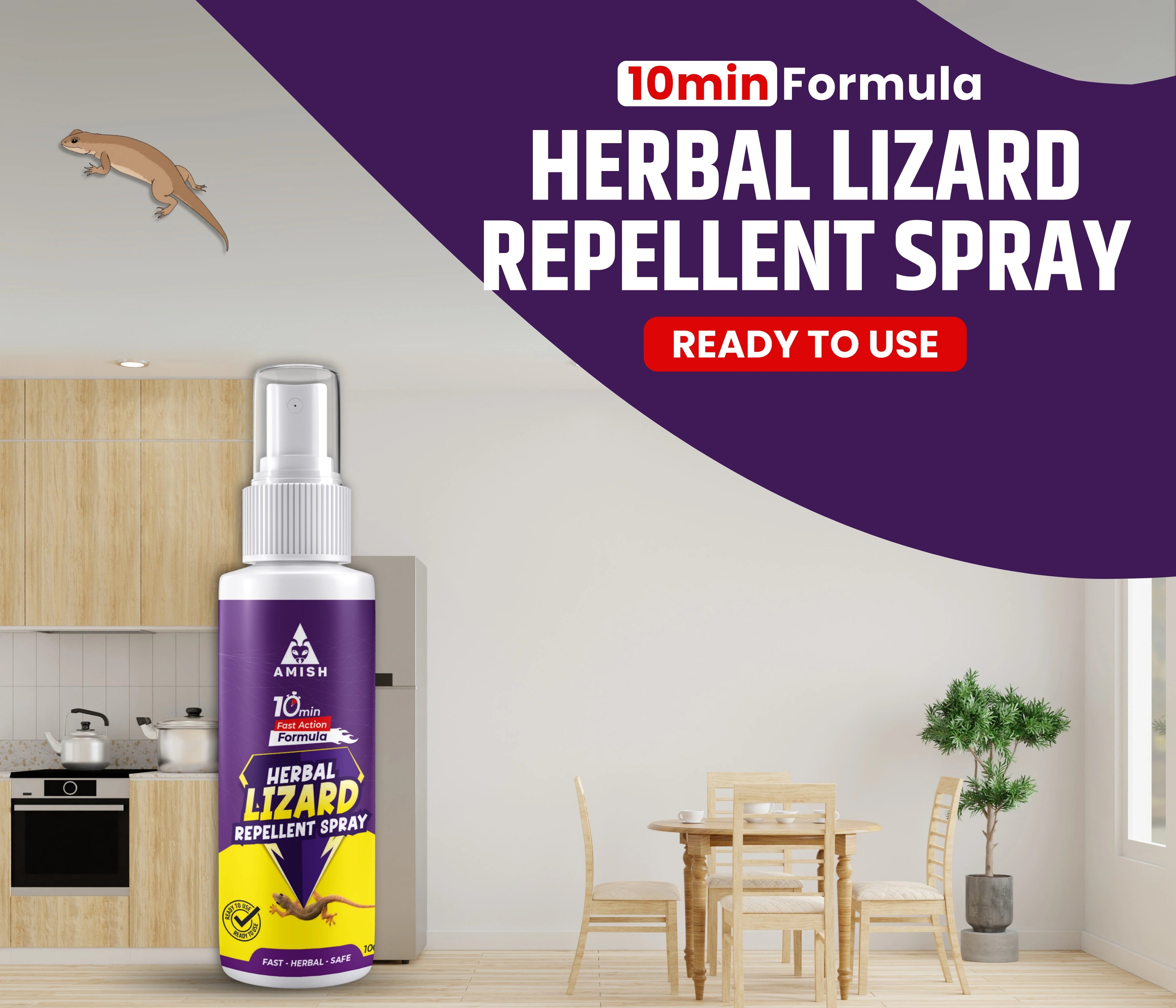 Amish Herbal Lizard Spray-100ml