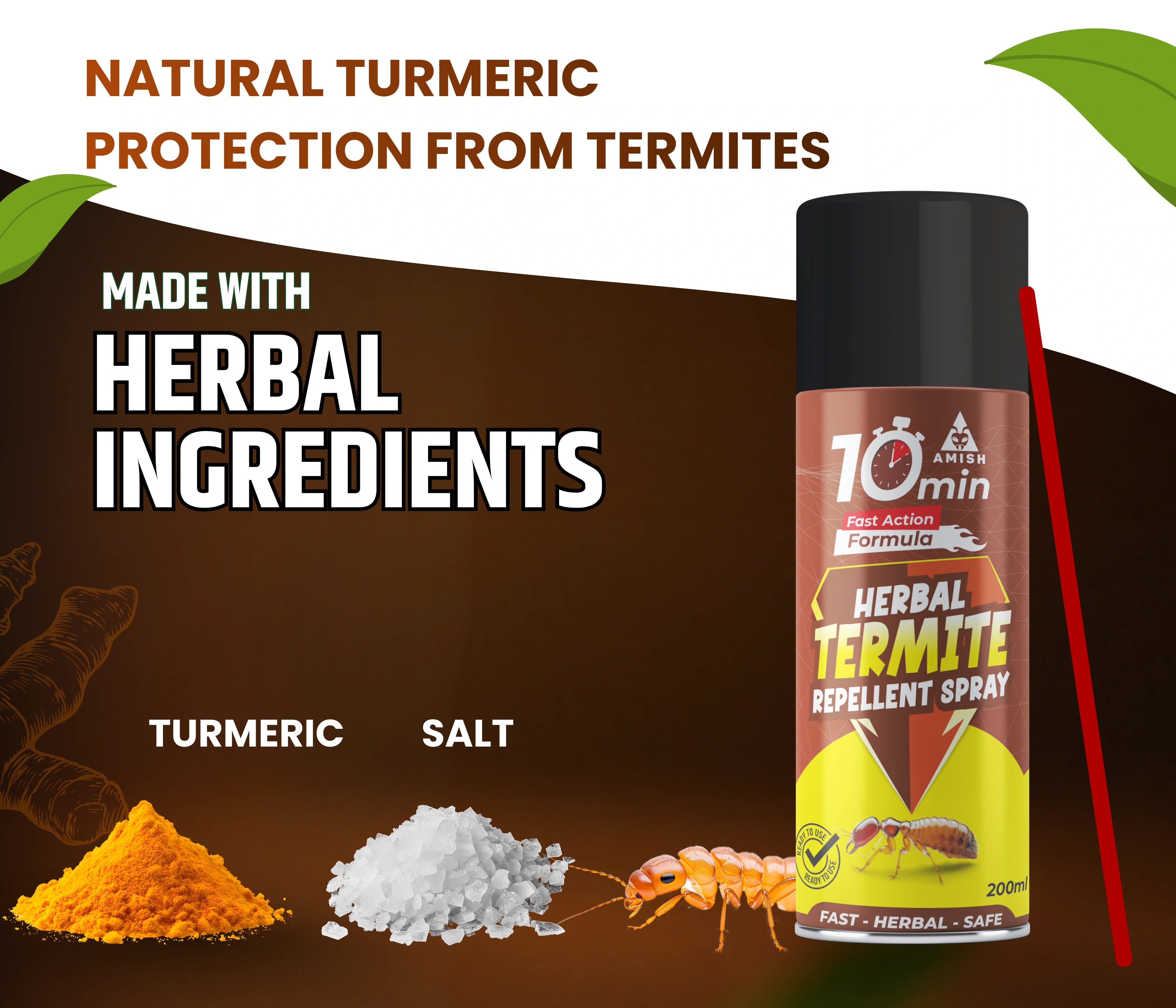 Amish Herbal Termite Spray Aerosol-200ml