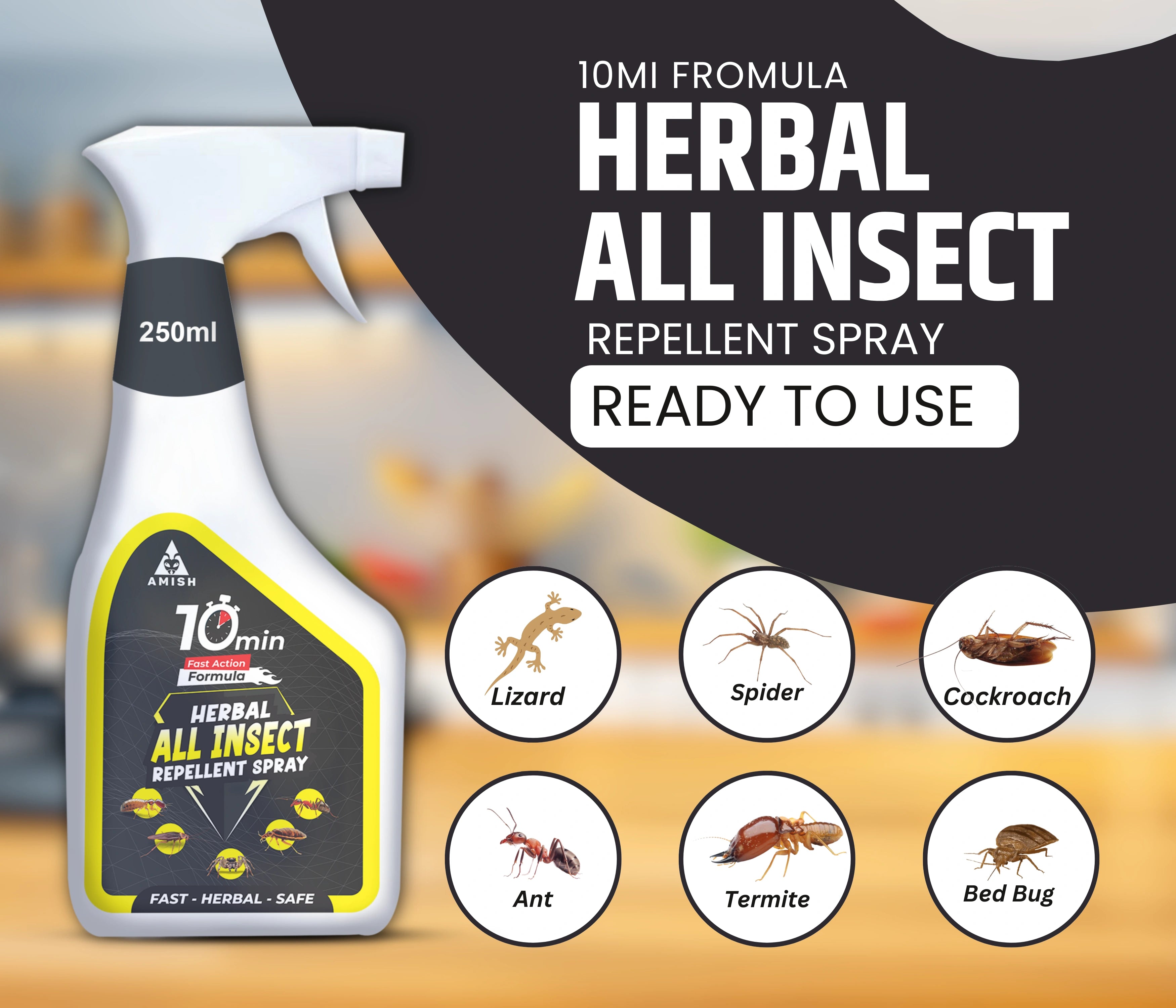 Amish Herbal All in One Spray-250ml