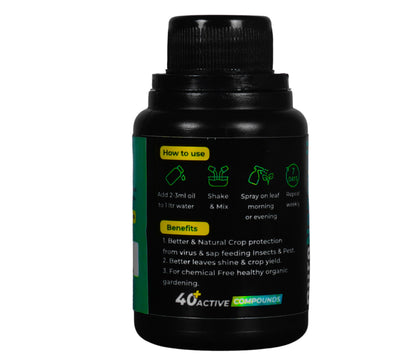 Chipku Pure Cold Pressed Water-soluble Neem Oil - 100 ml