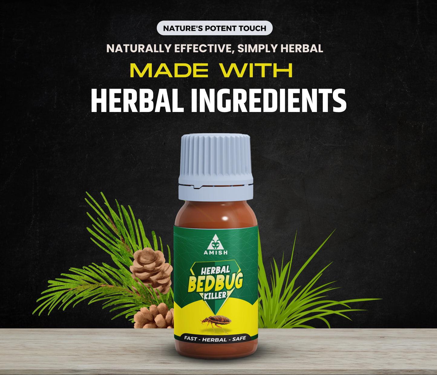 Amish Herbal Bed Bug-30ml ( Pack of 2)