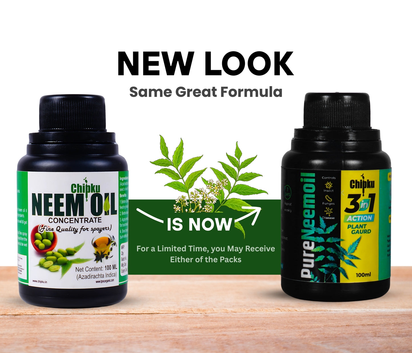 Chipku Pure Cold Pressed Water-soluble Neem Oil - 100 ml