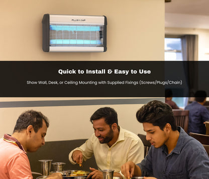 Chipku Plus Zap 16W Electric Fly Killer – Slim, Stylish & Professional Insect Control for Kitchens, Cafés & Offices