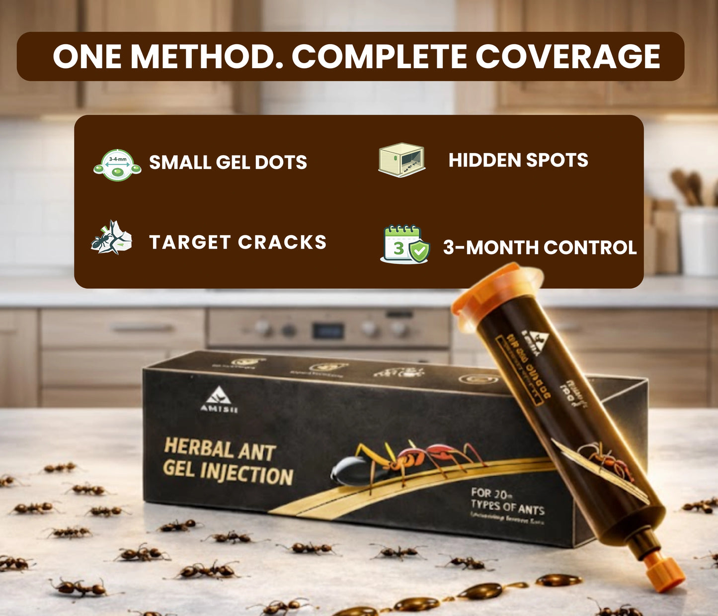 Amish Herbal Ant Gel Injection-30gm