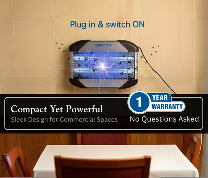 VIPER 30 Catcher 2 x 15w Standard Bulbs