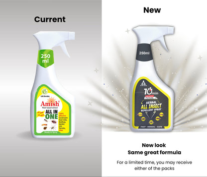 Amish - All-in-One Insect repellent Herbal Spray For Home - 250 ml