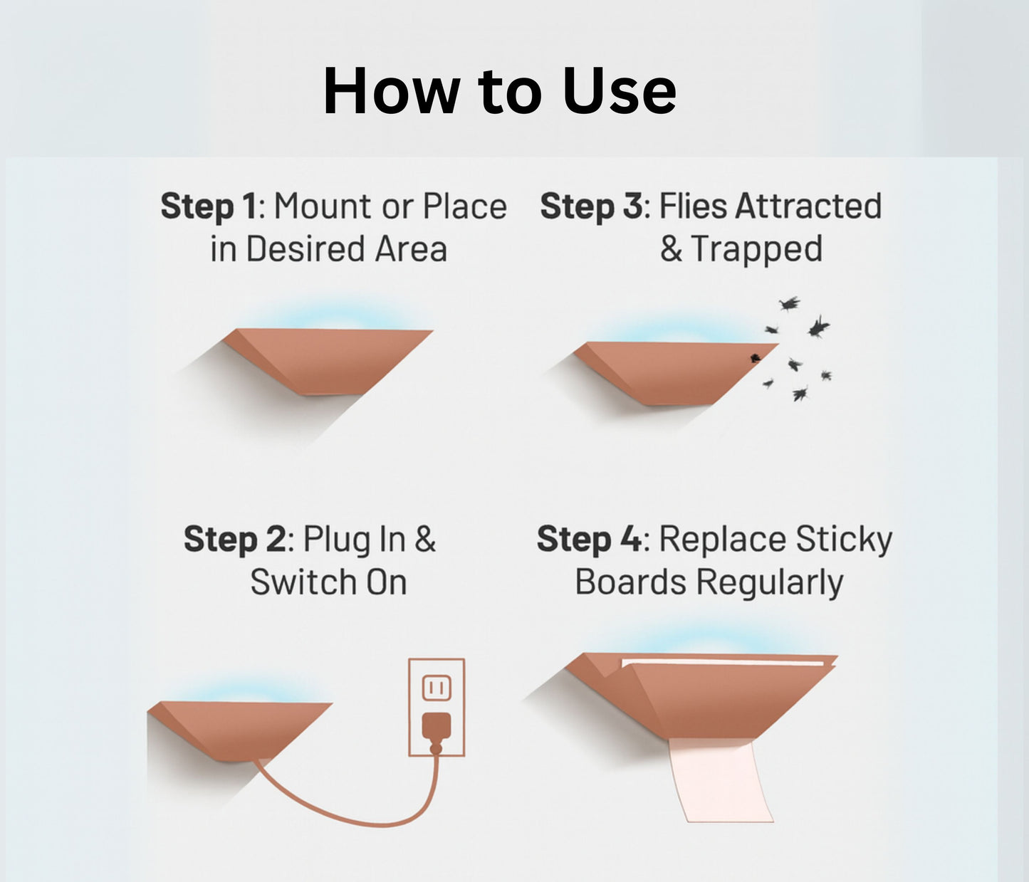 Chipku Genus® Illumé LED Galaxy Fly Trap – Energy-Efficient Insect Control with Modern Design | Advanced LED Technology | Ideal for Hotels, Hospitals, Kitchens & Retail Spaces