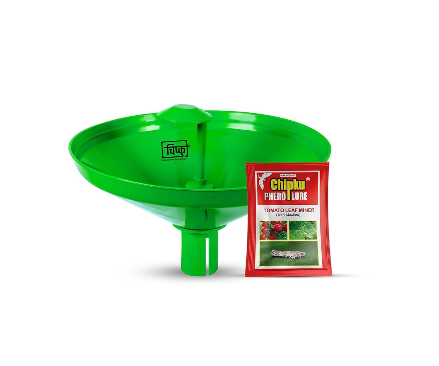 Chipku- Pheromone Water Trap with Lure Tuta Absoluta Lure for Catch Insect/Moth Tomato Leaf Minor (TLM) (Tuta absoluta) pack of 6