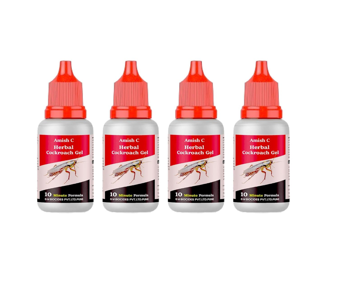 Amish C Eco Friendly Cockroach Bait gel 30g combo pack for Home