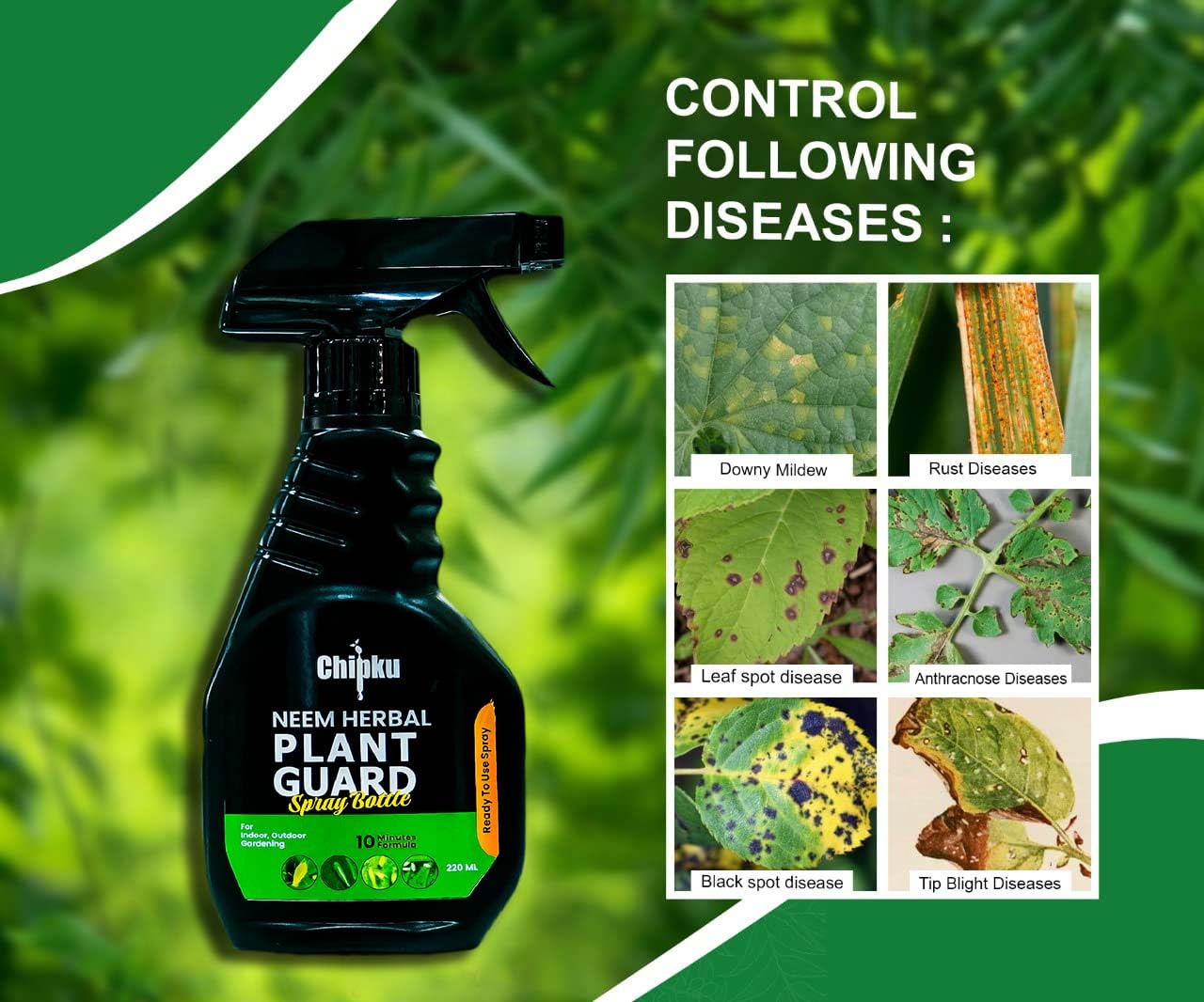 Chipku Pure neem oil Ready to Use - 440 ml