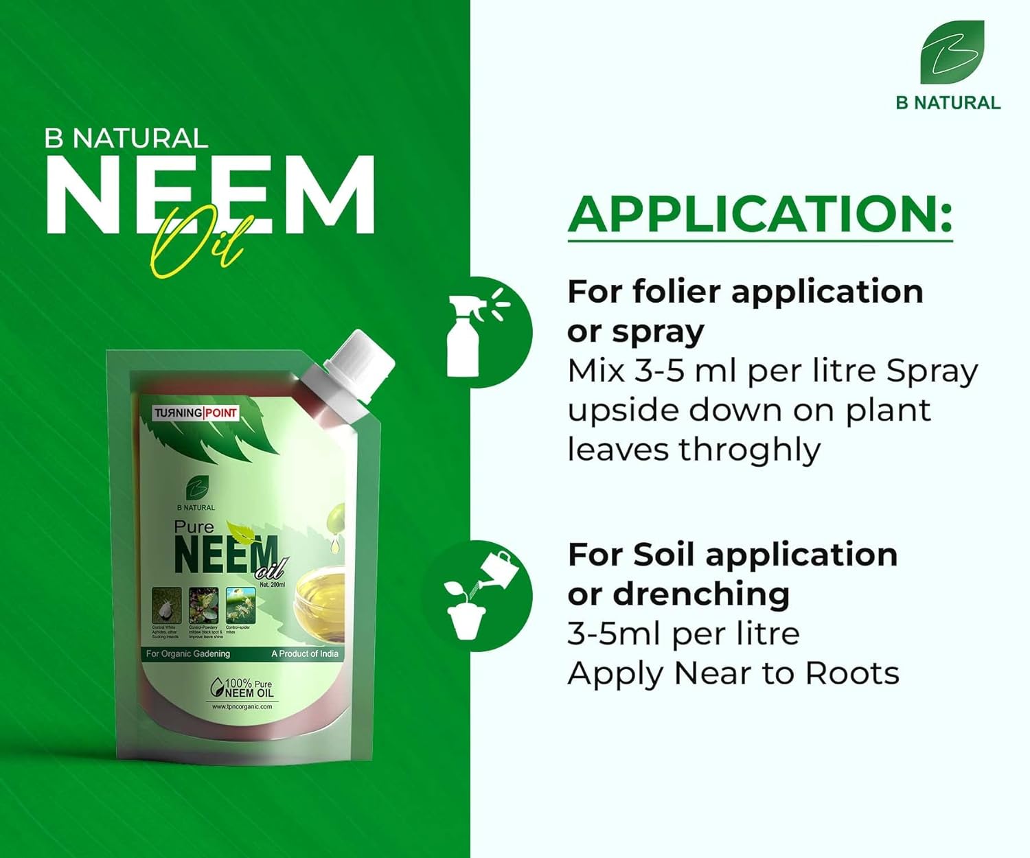 Chipku - B Natural Organic Cold Pressed,Pure Neem Oil - 200 ml