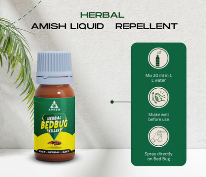 Amish Bed Bug Liquid - pack of  2 ( 30 ml )