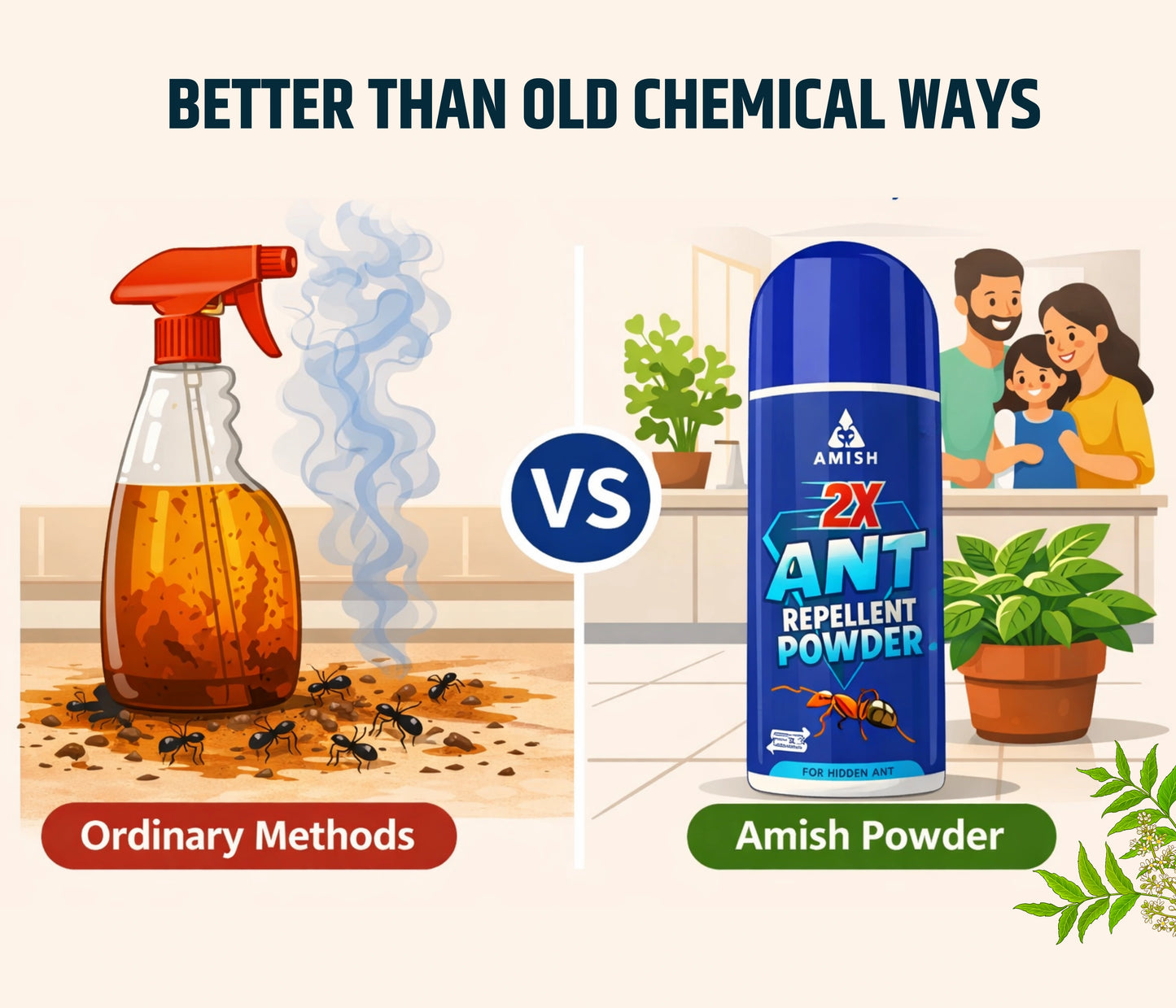 Amish Herbal Ant Repellent Powder-150gm