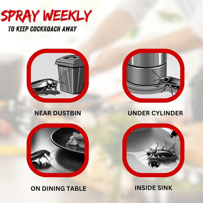 Amish- Cockroach Repellent spray for Home