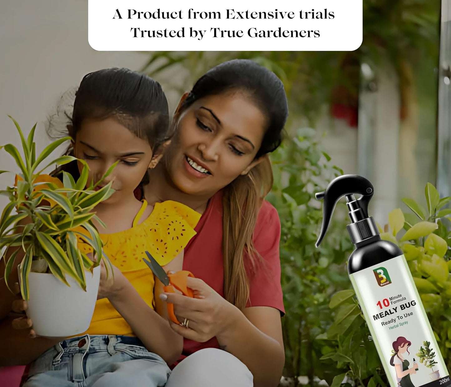 Chipku Herbal Mealy Bug Spray For Plants & Garden 200ml|