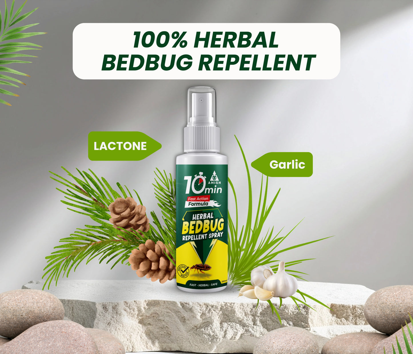 Amish Herbal Bed Bug Spray -100ml