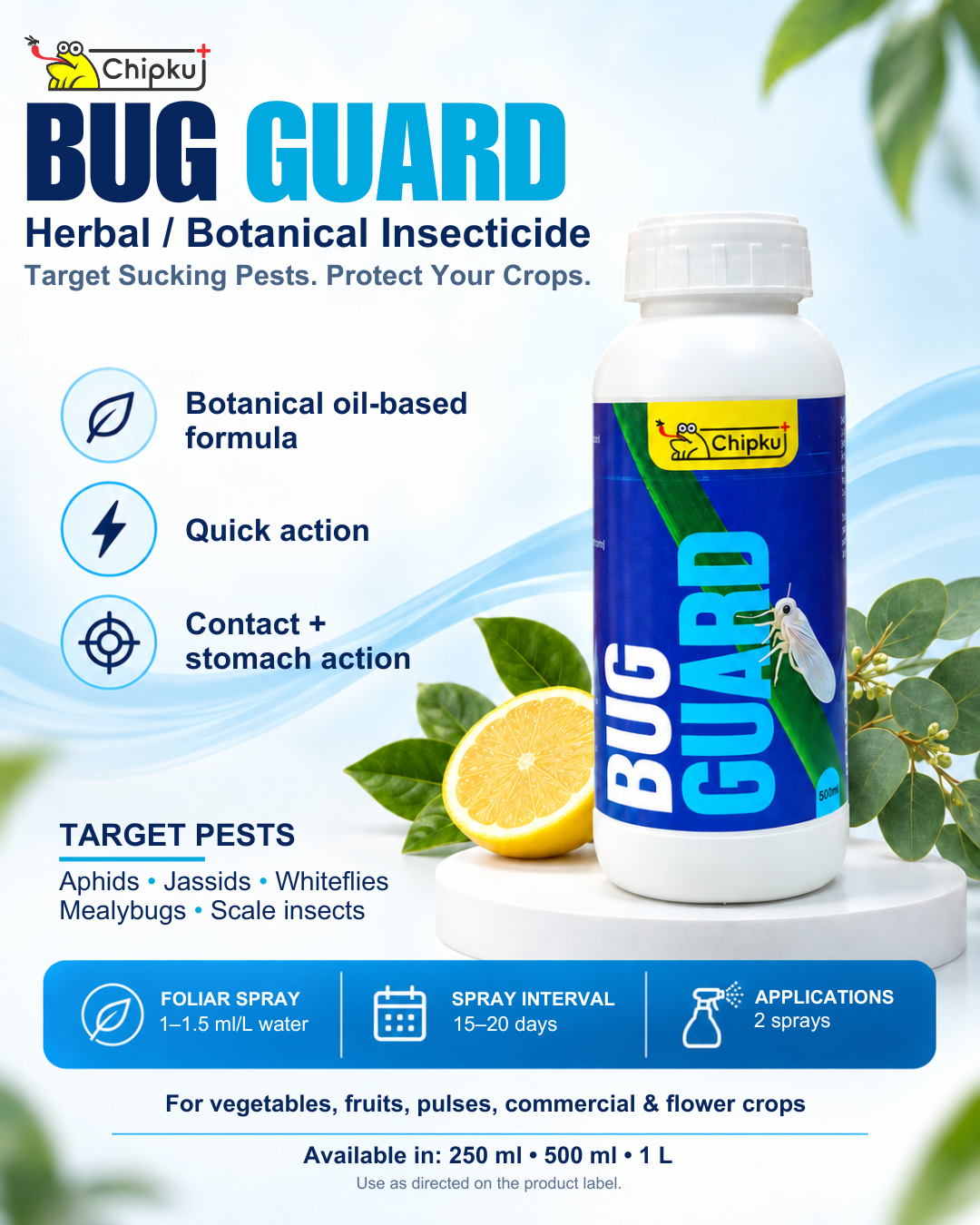 Chipku Bug Gaurd-500ml
