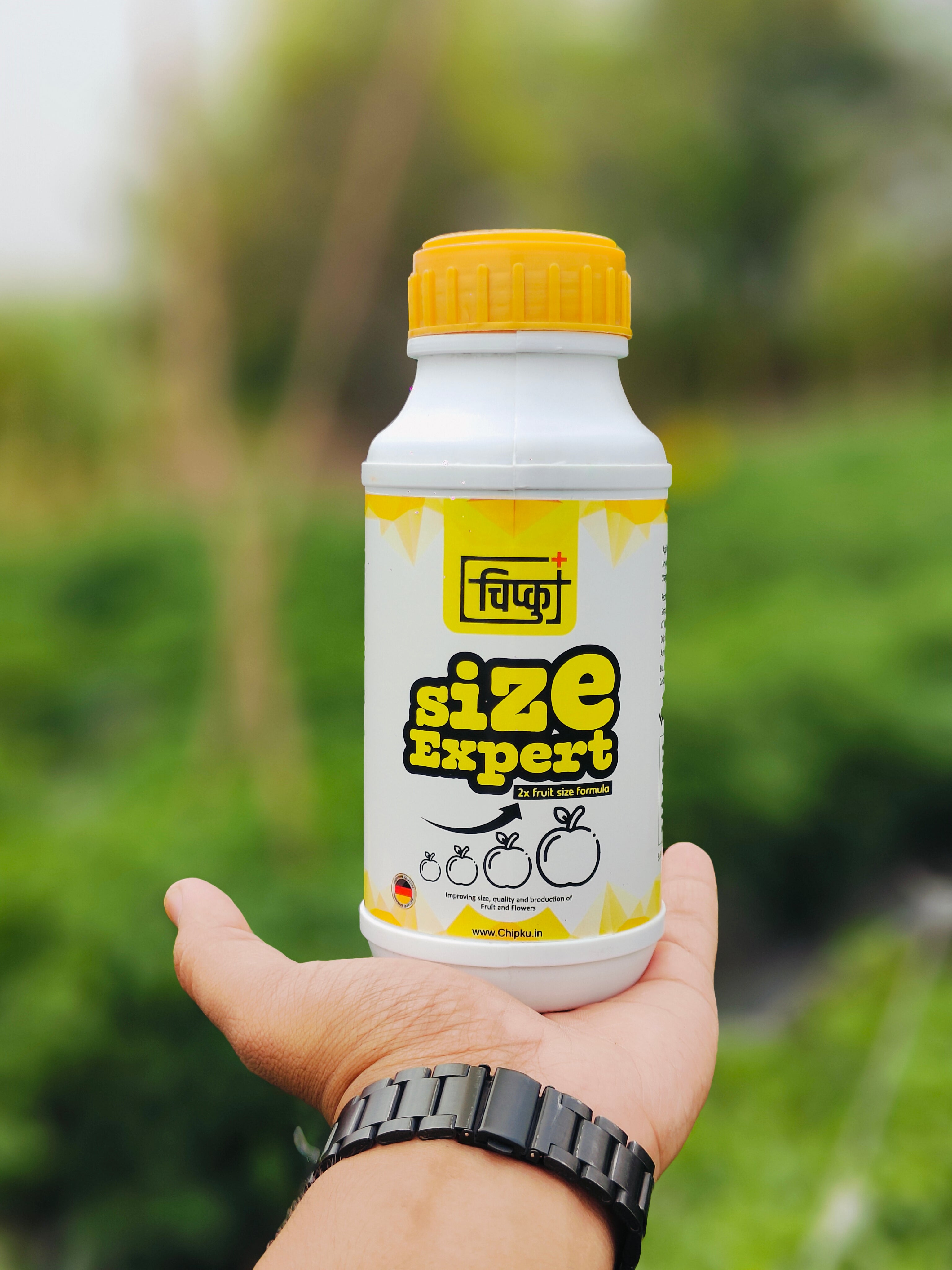 Chipku - Size expert It increase size, Length, weight of plant steam, leaf, fruit and flowers - 500 ml