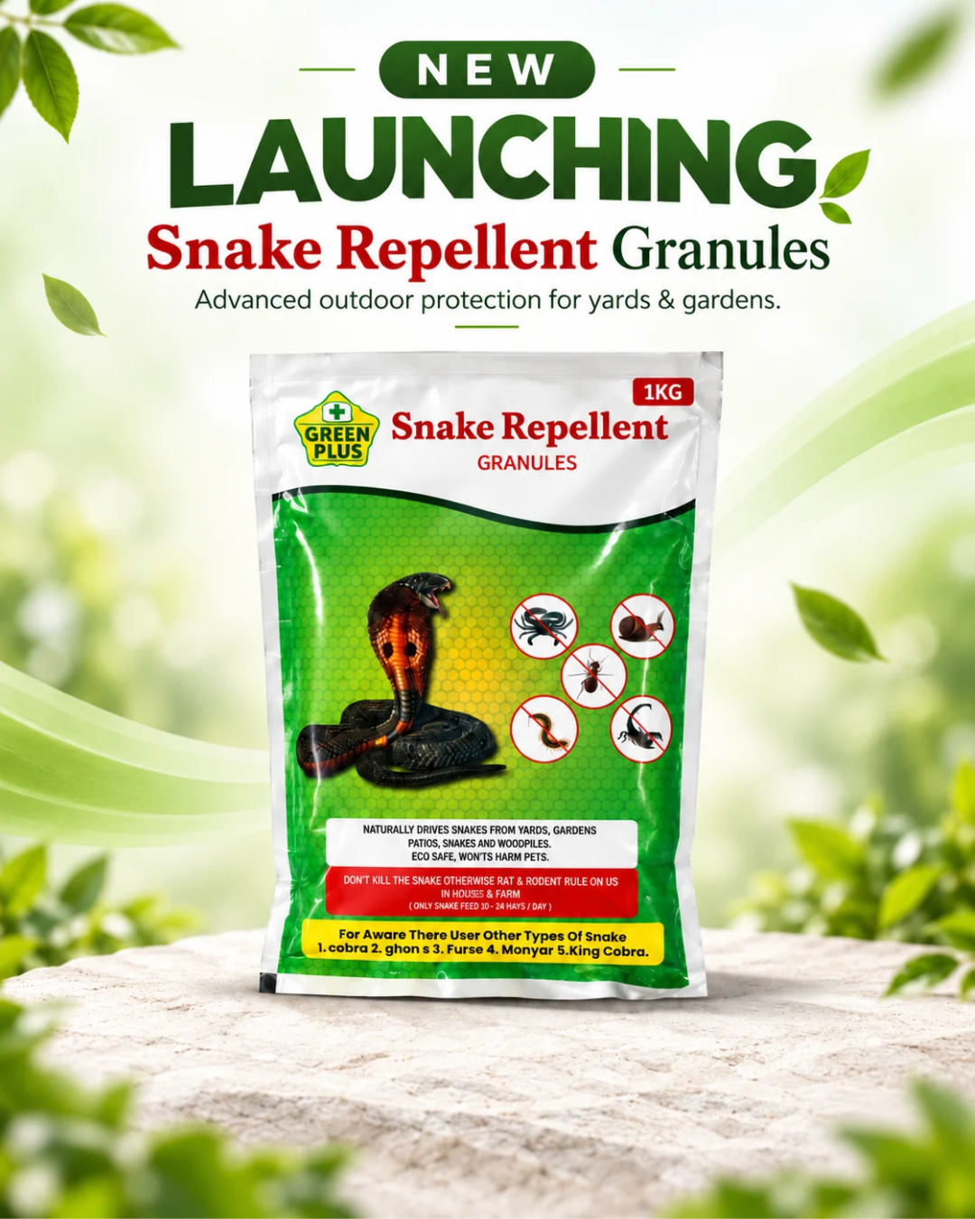 Snake Repellent Granules